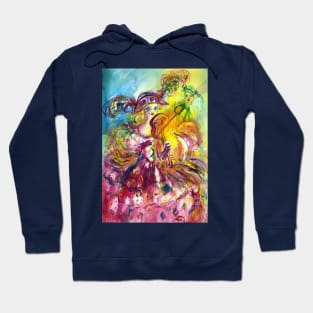 ARLECCHINA VIOLINIST / Venetian Carnival Night Hoodie